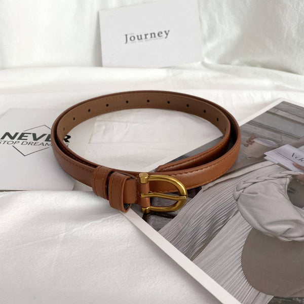 Retro Decorative Thin Belt