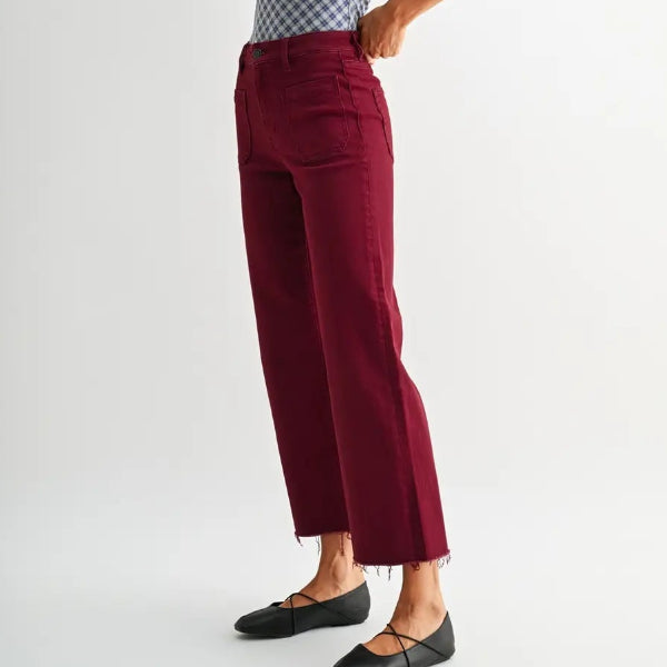 Barossa Wide Leg Crop Denim
