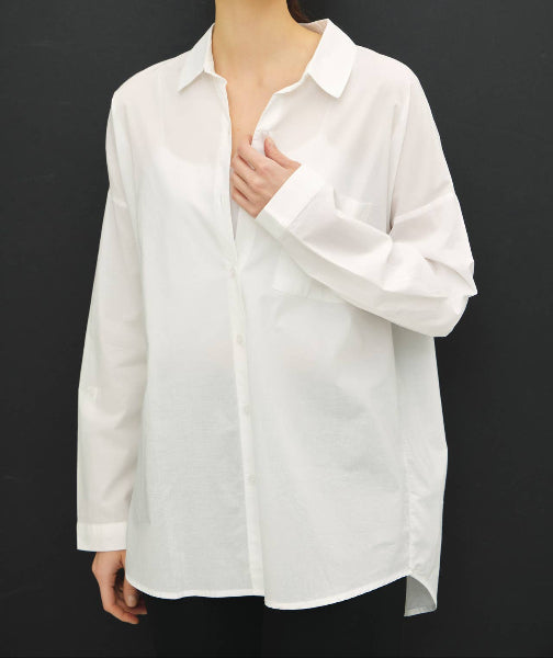 Crisp White Button Down