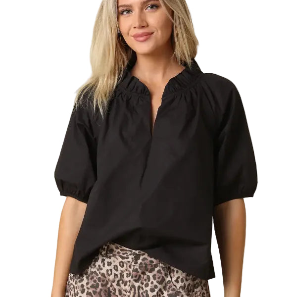 Edith Puff Sleeve Top