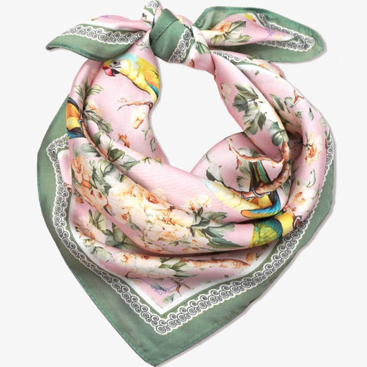 Floral Birdy Bandana Scarf