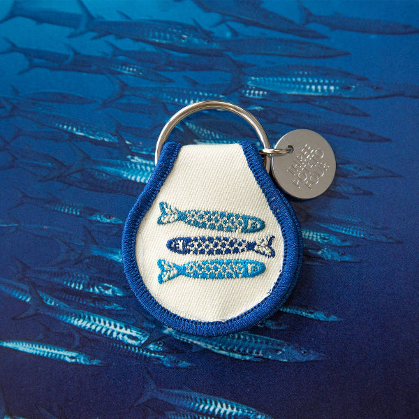 Patch Keychain - Sardines