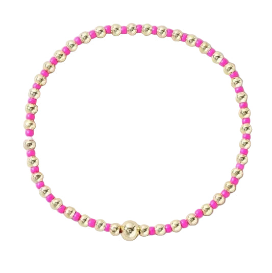Colorful Ball Beaded Bracelet