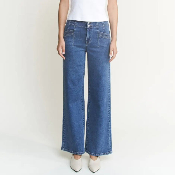Super HR Denim w/ Double Button