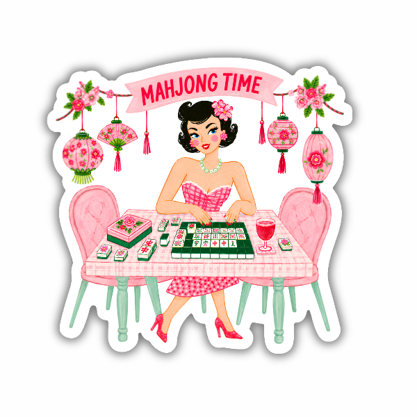 Mahjong Time Sticker