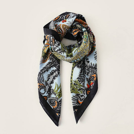 Vintage French Print Scarf