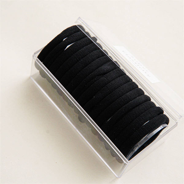 Black Hair Tie Set