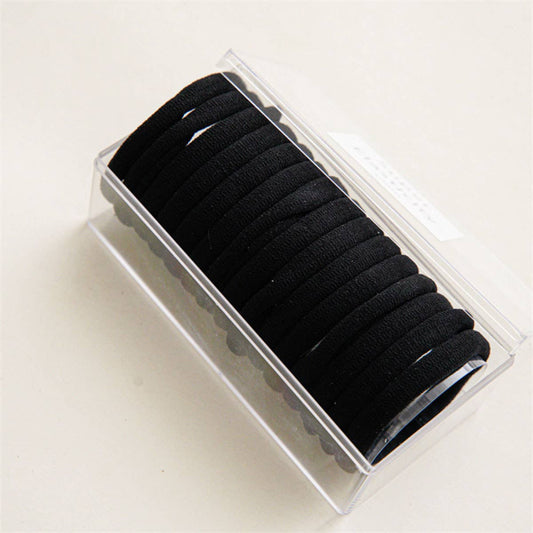 Black Hair Tie Set
