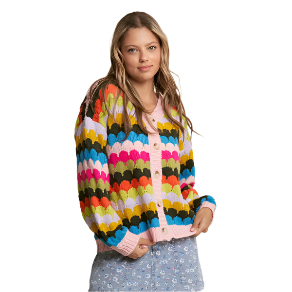 Fish Scales Cardigan