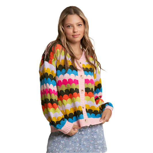 Fish Scales Cardigan